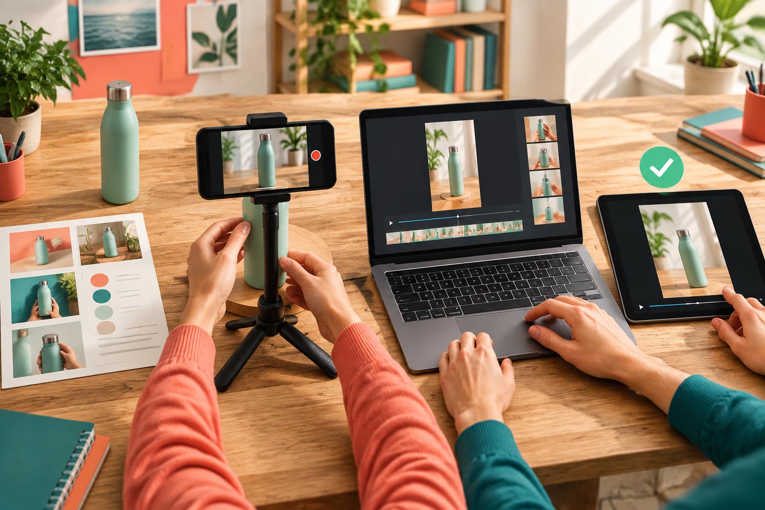 From product brief to approved video: a simple workflow